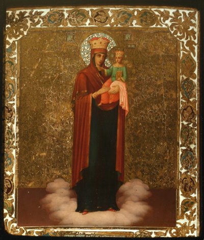Virgen, llamada Cielo Abundante, 1897 de Alexander Mokin
