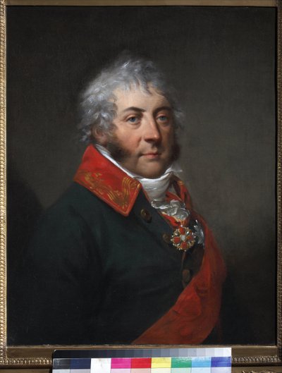 Nikolai A. Golitsyne (Galitzine) - Retrato del príncipe Nikolay Alexeevich Golitsyn (1751-1809) - Alexander Molinari (1772-1831). Óleo sobre lienzo de Alexander Molinari