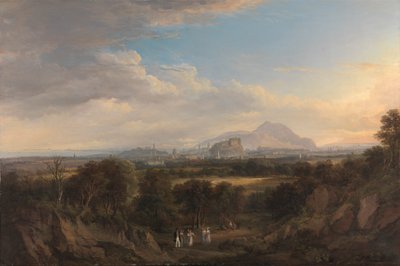 Una vista de Edimburgo desde el oeste de Alexander Nasmyth