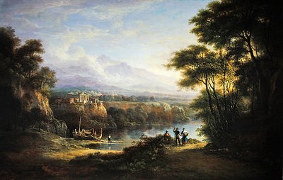 Paisaje clásico de Alexander Nasmyth