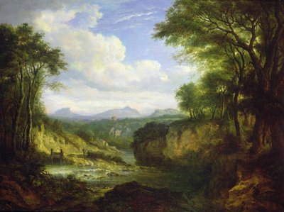 Vista distante de Edimburgo de Alexander Nasmyth