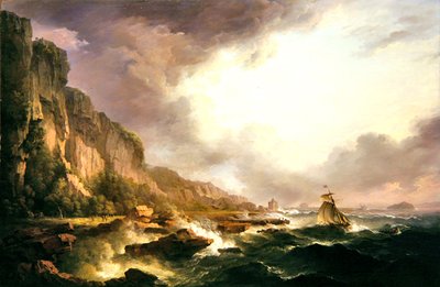 Portencross - En la desembocadura del Clyde de Alexander Nasmyth