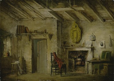 La cabaña de los decanos, diseño de escenario para 