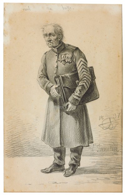 Un veterano del Ejército Imperial Ruso, 1837 de Alexander Orlowski