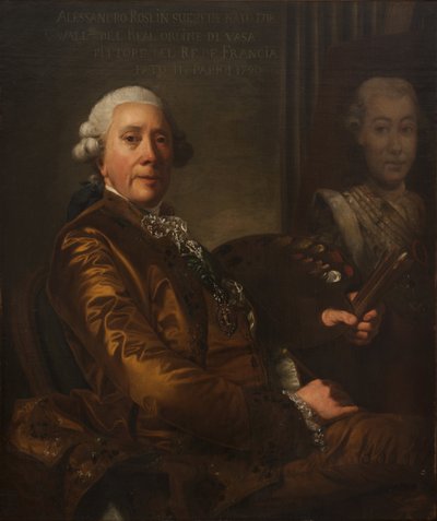 Autorretrato de Alexander Roslin