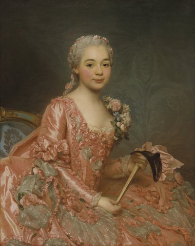 Baronesa de Neubourg-Cromière, 1756 de Alexander Roslin