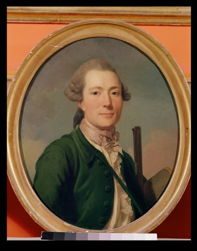 Conde Pierre-Francois de Cluzel (1734-83) en traje de caza de Alexander Roslin