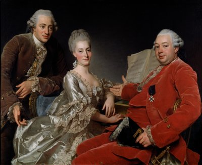 John Jennings Esq. y Su Hermano y Cuñada de Alexander Roslin