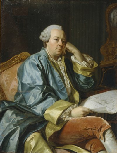 Retrato de Ivan Ivanovich Betskoi 1704-1795, 1770s de Alexander Roslin