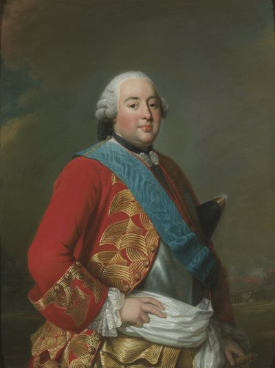 Retrato de Luis Felipe I (1725-1785), duque de Orleans de Alexander Roslin