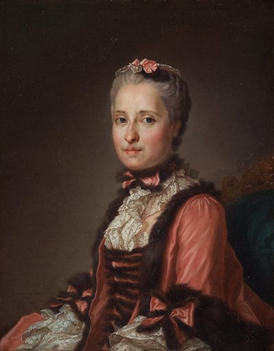 Retrato de la princesa María Josefa de Sajonia 1731-1767, 1776 de Alexander Roslin