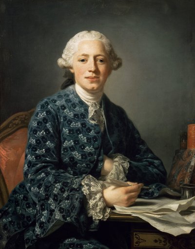 Retrato de Thure Leonard Klinckowström 1735-1821, 1758 de Alexander Roslin