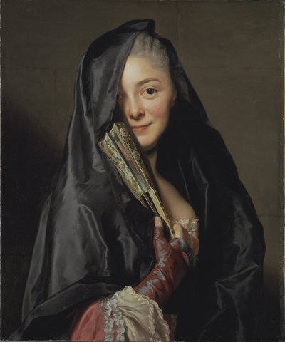 La dama con el velo de Alexander Roslin