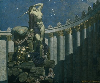 Dido en la hoguera de Alexander Rothaug
