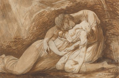Celadón y Amelia de "Las estaciones" de Thomson de Alexander Runciman