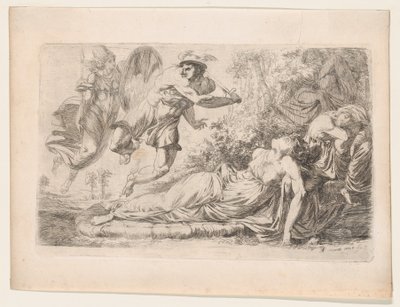Perseo y la Medusa dormida de Alexander Runciman