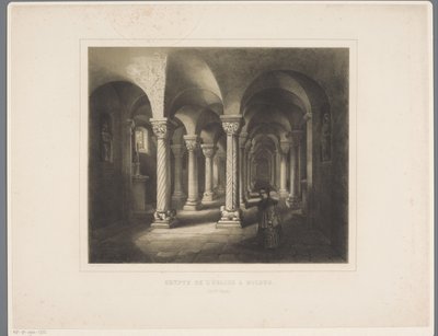 Cripta de la iglesia abacial de Rolduc Crypt de l