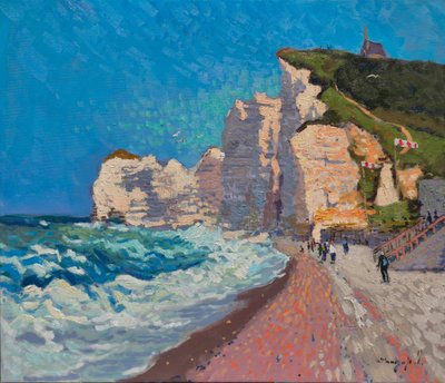 Los acantilados costeros de Etretat de Alexander Shandor