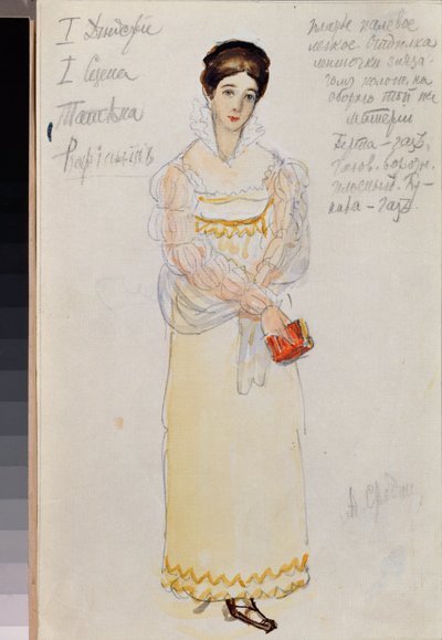 Costume preparatoire feminin pour l