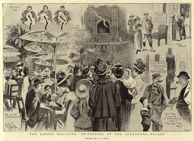 Las Vacaciones de Pascua, reapertura del Alexandra Palace de Alexander Stuart Boyd