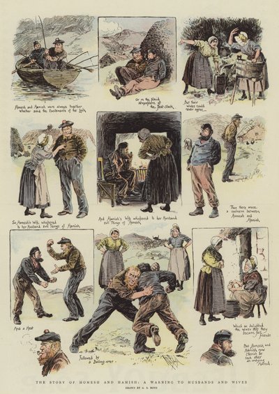 La historia de Homesh y Hamish, una advertencia para maridos y esposas de Alexander Stuart Boyd