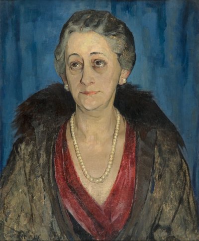 Retrato de una dama polaca [Baronesa Posznanska]. de Alexander Stuart Hill