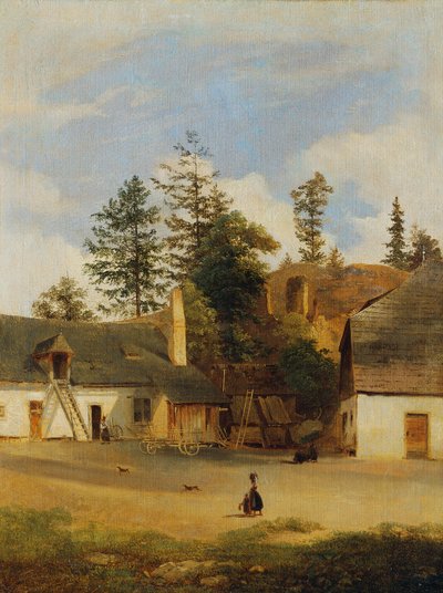 patio de la granja de Alexander Trichtl