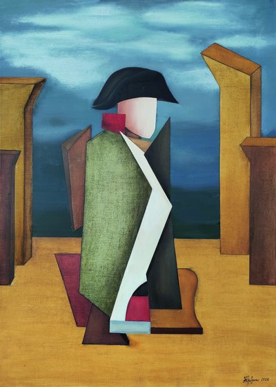 Figura militar abstracta de Alexander Trifonov