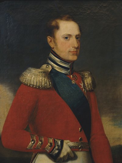 Retrato del Emperador Nicolás I 1796-1855, 1829 de Alexander Vasilyevich Polyakov