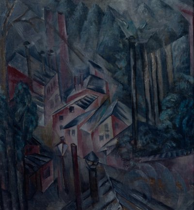 La Ciudad, 1919 de Alexander Vasilyevich Shevchenko