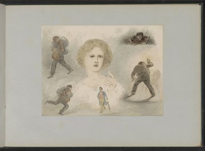 Estudios de figuras de Alexander Ver Huell