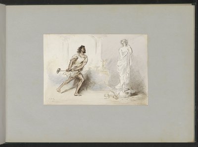 Galatea de Pigmalión de Alexander Ver Huell