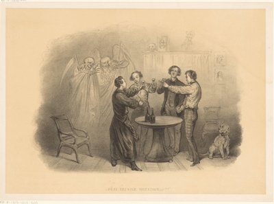 Los estudiantes brindan por la amistad
Nuestra eterna amistad (título en el objeto) de Alexander Ver Huell