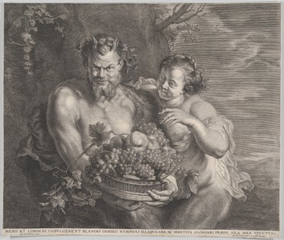 Sátiro y Bacante de Alexander Voet