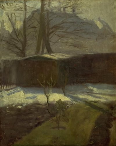 Un jardín en invierno, Helenevej. Copenhague de Alexander Wilde
