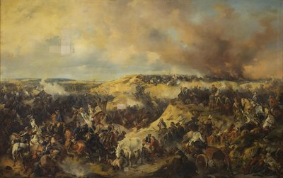 La batalla de Kunersdorf el 12 de agosto de 1759, 1848 de Alexander von Kotzebue