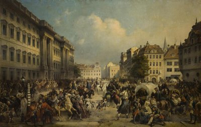 La ocupación de Berlín por tropas rusas en octubre de 1760, 1849 de Alexander von Kotzebue