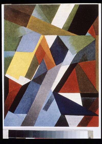 Ritmo de color, 1921 de Alexandra Alexandrowna Exter