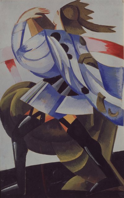 Mercutio. Diseño de vestuario para la obra Romeo y Julieta de W. Shakespeare, 1921 de Alexandra Alexandrowna Exter