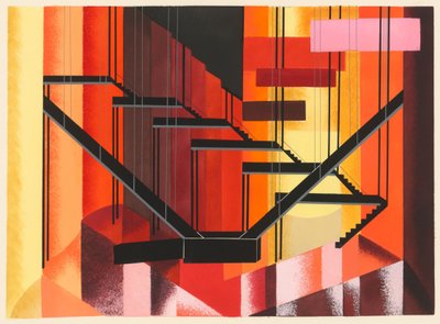 Diseño escénico del portafolio Décors de Théâtre de Alexandra Alexandrowna Exter