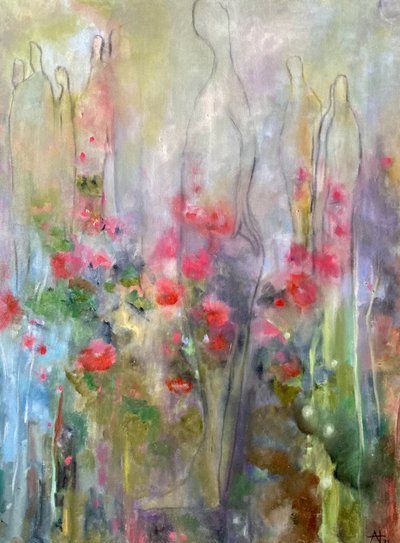 Figuras florales en flor de Alexandra Higgins