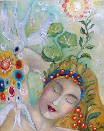 Paisaje onírico sereno de Alexandra Higgins