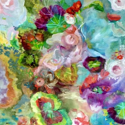 Un sueño floral lleno de colorido de Alexandra Higgins