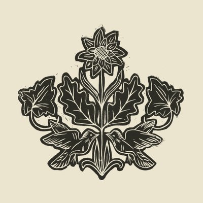 Elegantes pájaros florales de Alexandra Weise