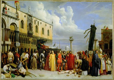 Honras fúnebres por Tiziano, fallecido en Venecia durante la peste de 1576 - Celebraciones fúnebres por Tiziano ... de Alexandre-Jean-Baptiste Hesse