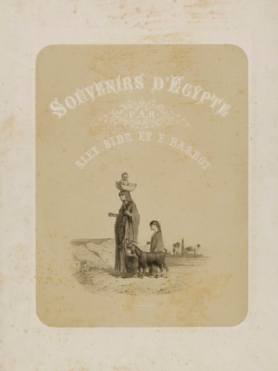Recuerdos de Egipto de Alexandre Bida