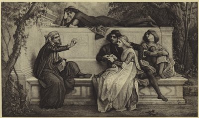 Un poeta florentino de Alexandre Cabanel