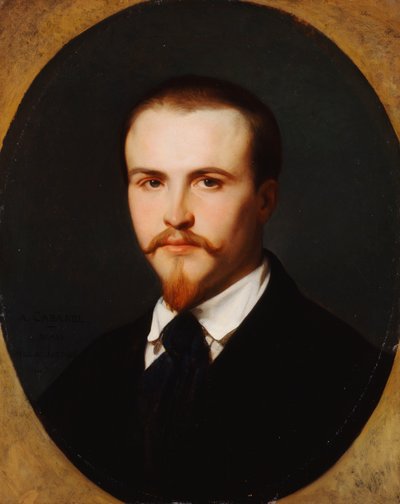 Un autorretrato, busto de Alexandre Cabanel