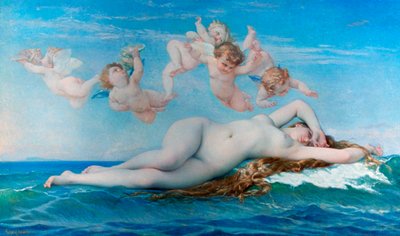 Nacimiento de Venus, 1863 de Alexandre Cabanel