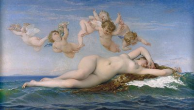 El nacimiento de Venus de Alexandre Cabanel